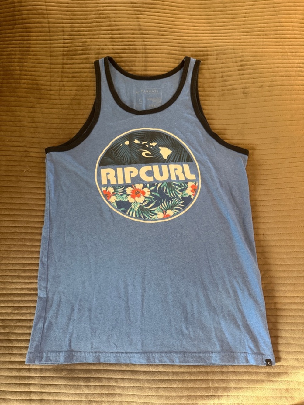 Rip Curl Blue Saturday Ringer Beach Tank